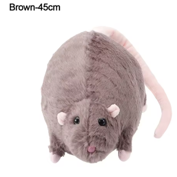 Creative 30/45/90cm Mouse Oversized Flower Branch Rat Cartoon Soft Animal Figure Gift Birthday Stuffed & Plush Animals