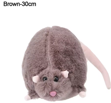 Creative 30/45/90cm Mouse Oversized Flower Branch Rat Cartoon Soft Animal Figure Gift Birthday Stuffed & Plush Animals