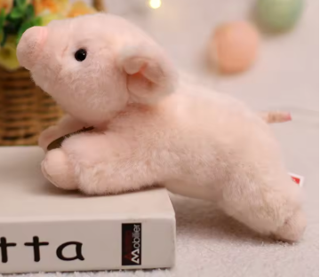 1pcs Cute Little Pig Miyoni Plush Toy Kawaii Stuffed Animal Piggy Soft Doll Sleep Companion Gift For Girl Boy