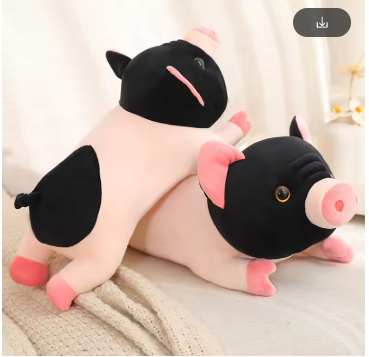 1pcs Cute Little Pig Miyoni Plush Toy Kawaii Stuffed Animal Piggy Soft Doll Sleep Companion Gift For Girl Boy