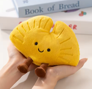 Leaf Ginkgo Leaf Stuffed Plant Plush Toys Kawaii Smiling Leaf With Leg Cartoon Dolls Soft Plush Xmas Gifts For Girl