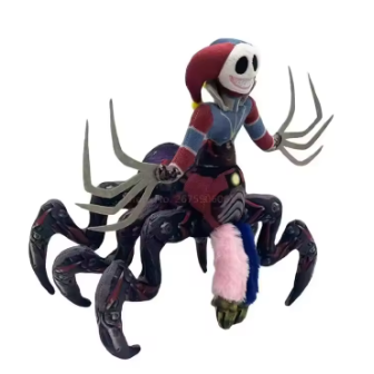 2026 IN STOCK New Pppt Chapter 5 Spider Shape Plush Soft Stuffed Game Toy Collectible Ornament For Adult Game Hobby Enthusiasts