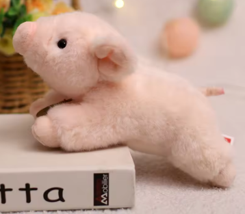 1pcs Cute Little Pig Miyoni Plush Toy Kawaii Stuffed Animal Piggy Soft Doll Sleep Companion Gift For Girl Boy