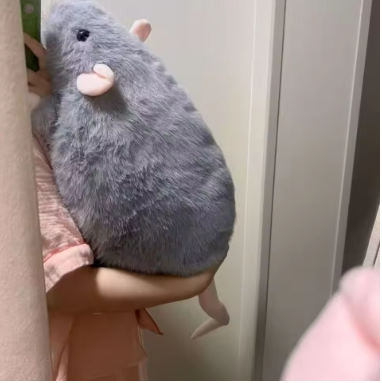 Creative 30/45/90cm Mouse Oversized Flower Branch Rat Cartoon Soft Animal Figure Gift Birthday Stuffed & Plush Animals