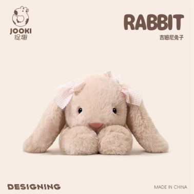 35CM Cute Rabbit Stuffed Plush Toy Long Ear Easter Bunny Soft Plushies Doll Sleeping Bedroom Decor Baby Girls Birthday Kid Gifts