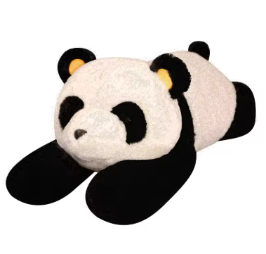 60cm-120cm Giant Panda Plush Toys Soft Sleep Pillow Cartoon Animal Bear Stuffed Baby Doll Classic Kids Birthday Christmas Gifts