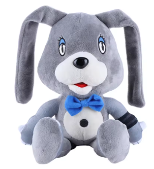 20cm New Walten Files Rocket Plush Toys Movie Stuffed Animal Soft Fluffy Grey Rocket Plush Doll Kids Toys Fans Birthday Gifts
