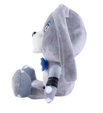 20cm New Walten Files Rocket Plush Toys Movie Stuffed Animal Soft Fluffy Grey Rocket Plush Doll Kids Toys Fans Birthday Gifts