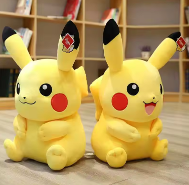 Big Size Pokemon Pikachu Stuffed Toys Pikachu Plush Dolls Pikachu Peluche Pillow Xmas Gift For Kids Friends Boys