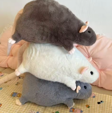 Creative 30/45/90cm Mouse Oversized Flower Branch Rat Cartoon Soft Animal Figure Gift Birthday Stuffed & Plush Animals