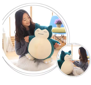 Hot 30cm Pokemon Snorlax Plush Toys Cartoon Japan Anime Monster Elf Plush Doll Soft Stuffed Animal Doll Birthday Gift For Girls