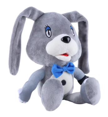 20cm New Walten Files Rocket Plush Toys Movie Stuffed Animal Soft Fluffy Grey Rocket Plush Doll Kids Toys Fans Birthday Gifts