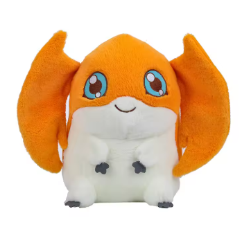 Kawaii Patamon Stuffed Plush Toy Doll Cartoon Cute Anime Figure Soft Pillow Room Decor Peluche Birthday Gift