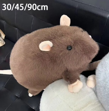Creative 30/45/90cm Mouse Oversized Flower Branch Rat Cartoon Soft Animal Figure Gift Birthday Stuffed & Plush Animals