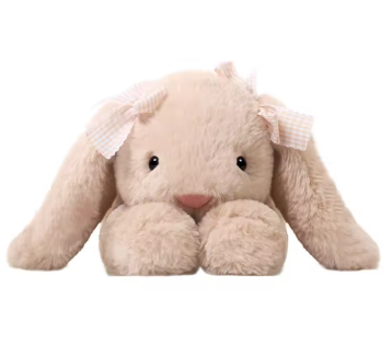 35CM Cute Rabbit Stuffed Plush Toy Long Ear Easter Bunny Soft Plushies Doll Sleeping Bedroom Decor Baby Girls Birthday Kid Gifts