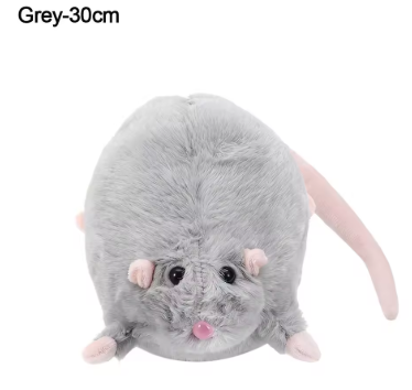 Creative 30/45/90cm Mouse Oversized Flower Branch Rat Cartoon Soft Animal Figure Gift Birthday Stuffed & Plush Animals