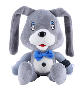 20cm New Walten Files Rocket Plush Toys Movie Stuffed Animal Soft Fluffy Grey Rocket Plush Doll Kids Toys Fans Birthday Gifts