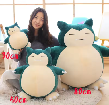Hot 30cm Pokemon Snorlax Plush Toys Cartoon Japan Anime Monster Elf Plush Doll Soft Stuffed Animal Doll Birthday Gift For Girls