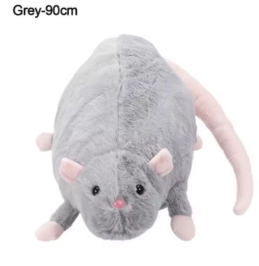 Creative 30/45/90cm Mouse Oversized Flower Branch Rat Cartoon Soft Animal Figure Gift Birthday Stuffed & Plush Animals